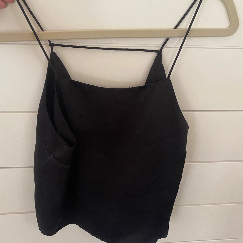 Silk-like Forever 21 Black Tank!!!